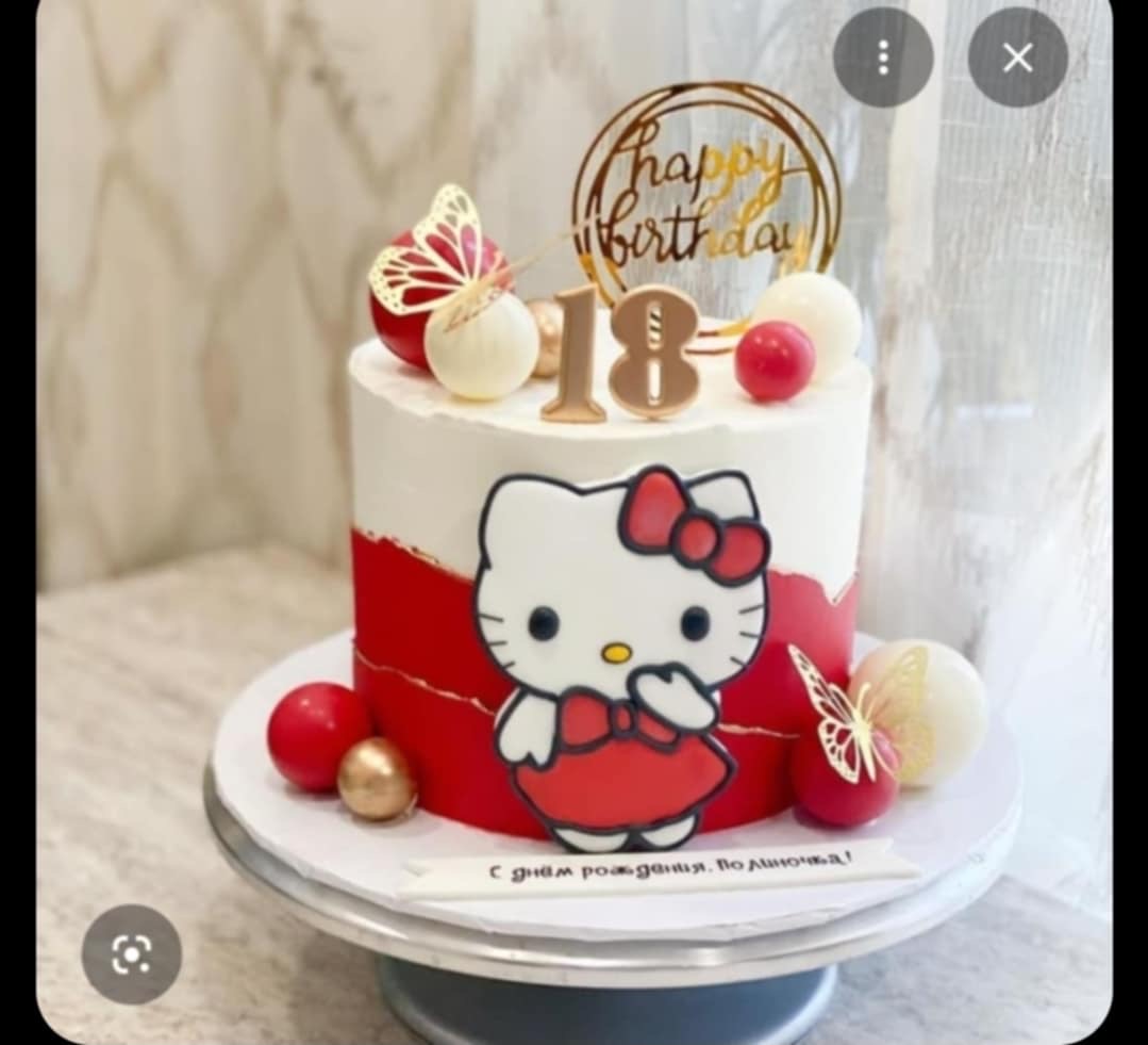 Hello Kitty Cake