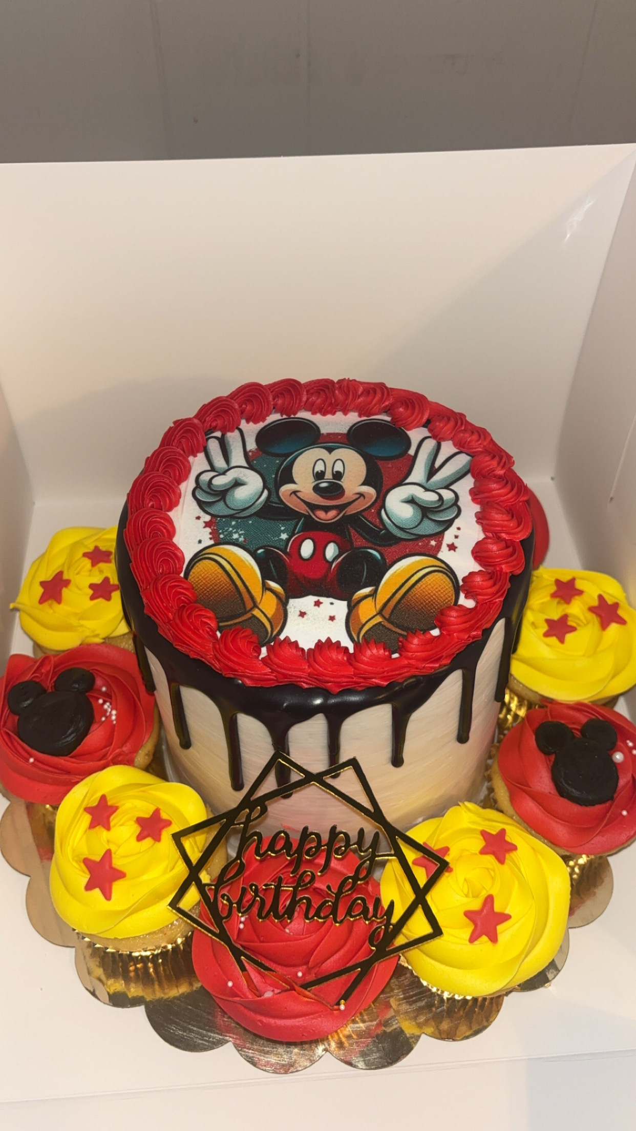 Party Combo 6” Cake 10 Cupcakes 