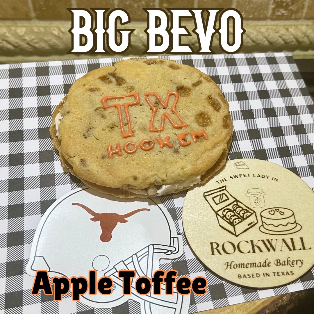 BIG BEVO Apple Toffee Cookies - 1 Dozen