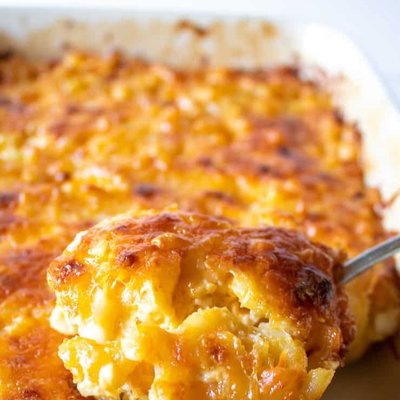 Baked Macaroni And Cheese (Half Sheet Pan)