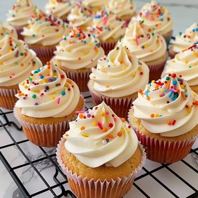 Vanilla Cupcakes 12 Count 