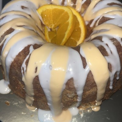 Orange Creamsicle Poundcake 