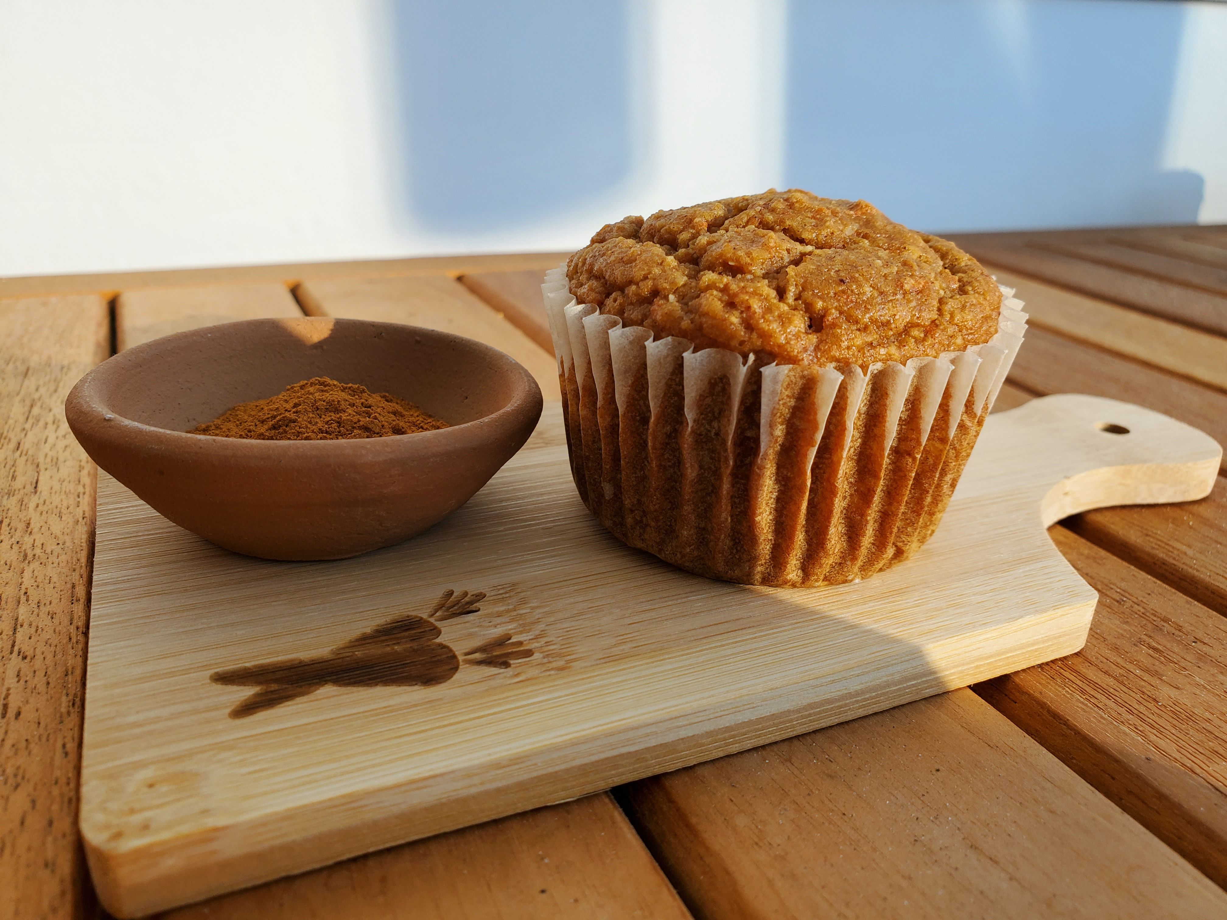 Carrot Applesauce Muffins
