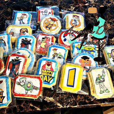 Decorative Sugar Cookies: Toy Story Theme