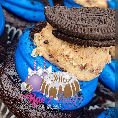 Cookie Monster Cupcakes