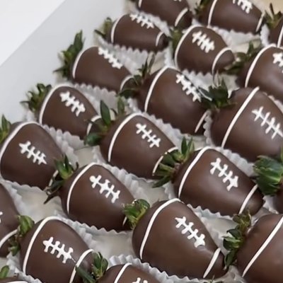 Football Strawberries 