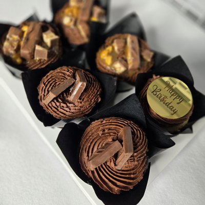 Food Topped Cupcakes 