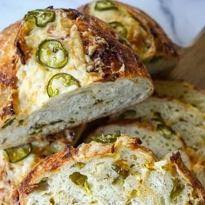Cheddar Jalapeño Sourdough