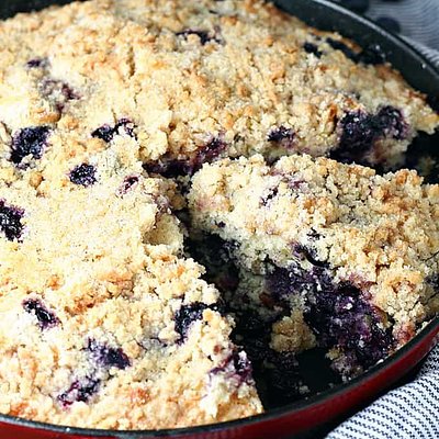 Blueberrie Buckle Coffee Cake