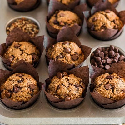 Chocolate Chip Muffins**