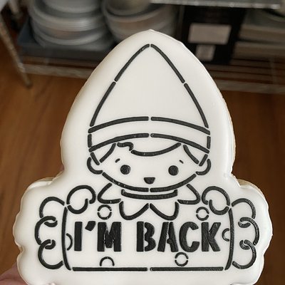 Paint Your Own Cookie-Elf On Shelf