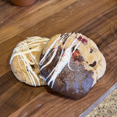 Chocolate Strawberry Cookies