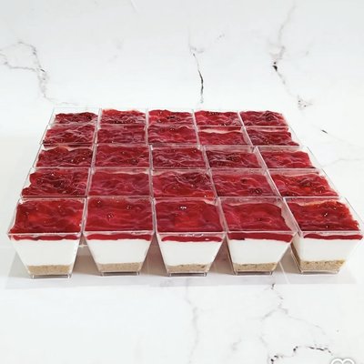 Strawberry Cheesecake Cups