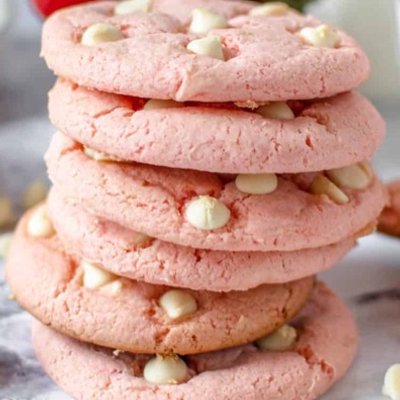 Double Strawberry Cookies (24)