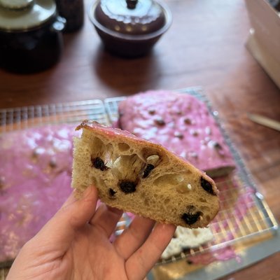 Blueberry Lemonade Focaccia 8*8
