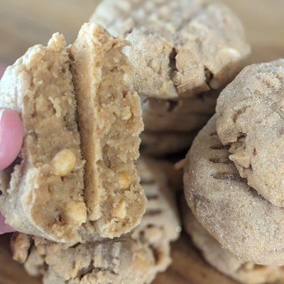 Triple Peanut Butter cookies