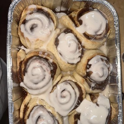 Homemade cinnamon Rolls X6