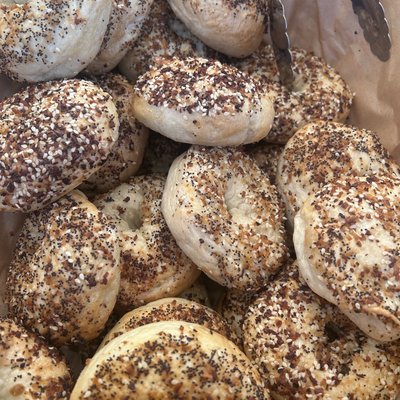 Ten Everything Bagels