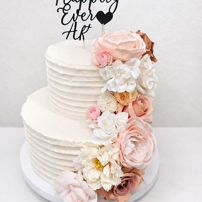 Two-Tier Wedding Cake