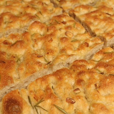 Sourdough Garlic Rosemary Focaccia
