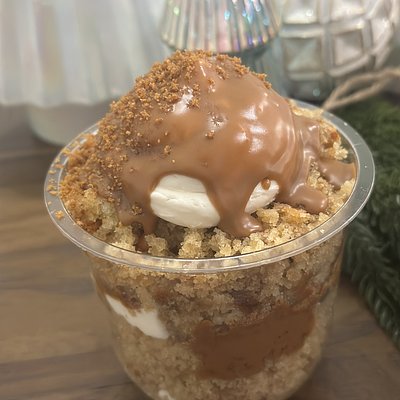 Biscoff Cookie Butter Cake Cups