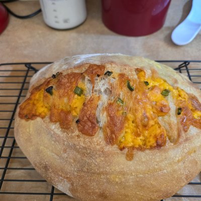 Sourdough Bread Jalapeño Cheddar 