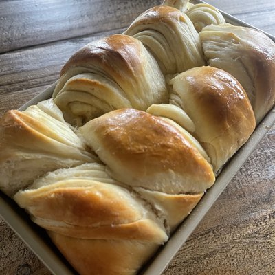 Braided Croissant Loaf