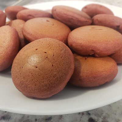 Red Velvet Mini Pancakes (36 minis)