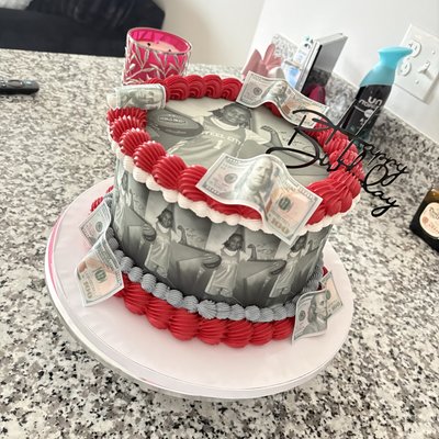 8” Custom Round Cake 