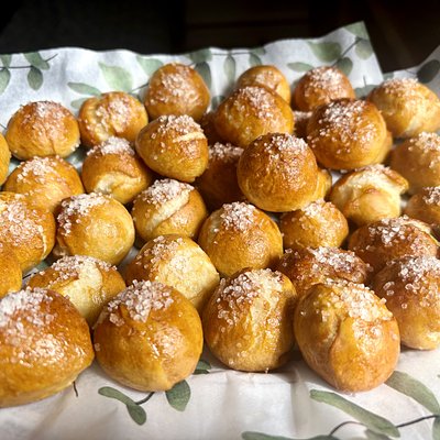Sea Salt Pretzel Bites 