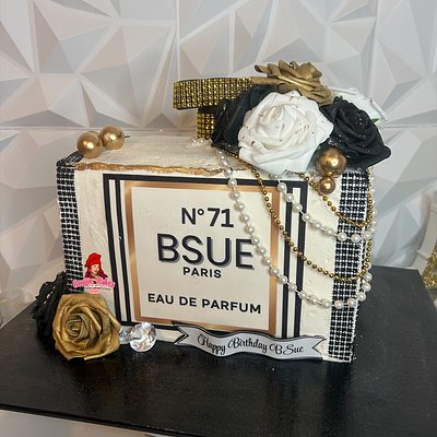 Purfume Bottle cake