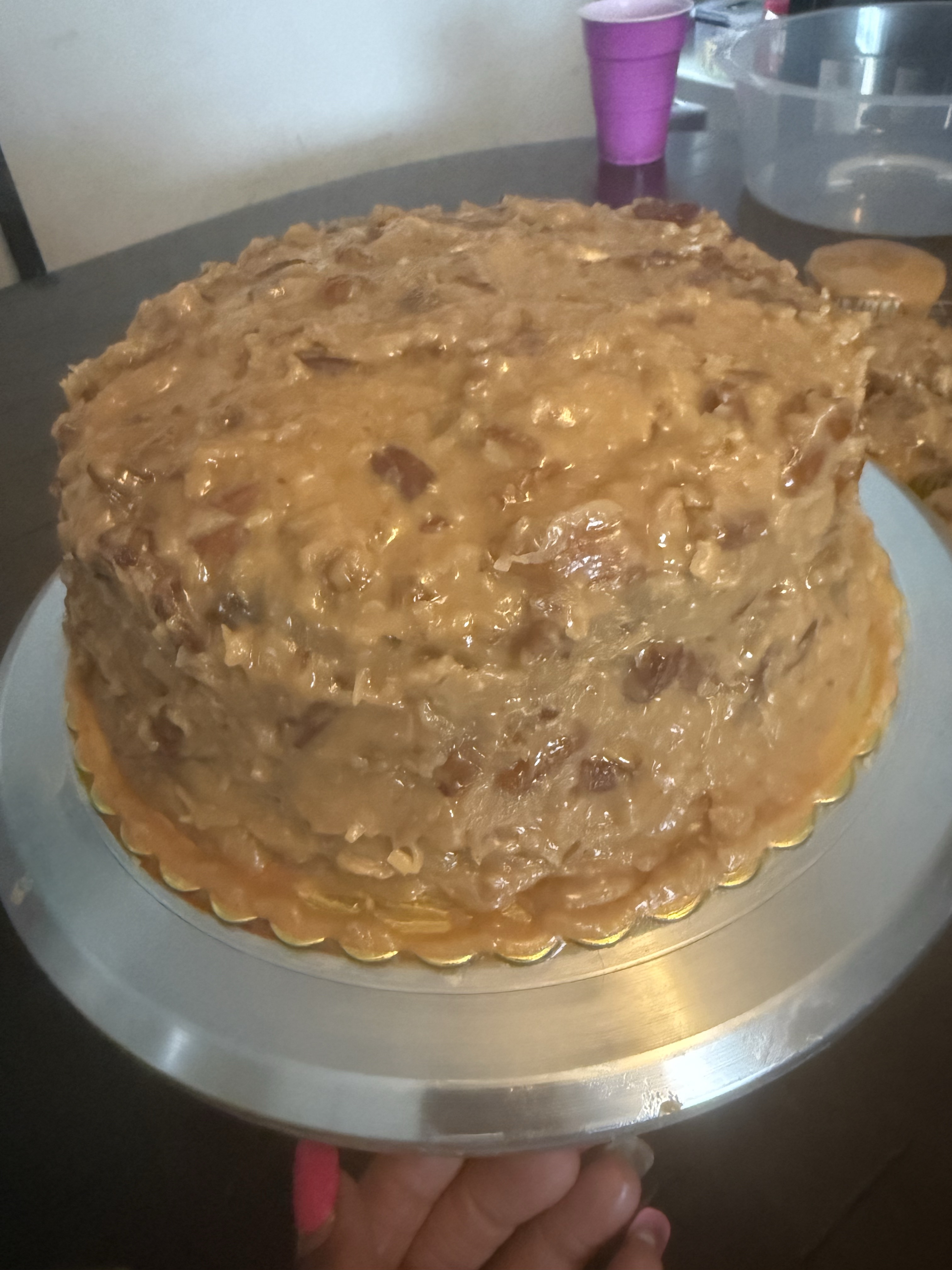 8 Inch German Chocolate Cake