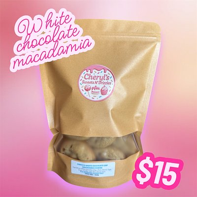 White Chocolate Macadamia Cookies