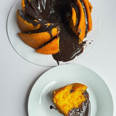 Carrot Cake With Brigadeiro 