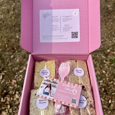 Wedding Cake Tasting Box