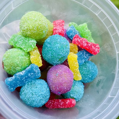 Soft Grapes “SOUR PATCH KIDS”