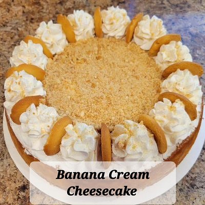 Banana Cream Cheesecake