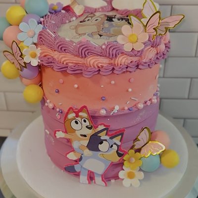 6” Burn Cake