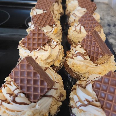 Nutty Butty Cupcakes 