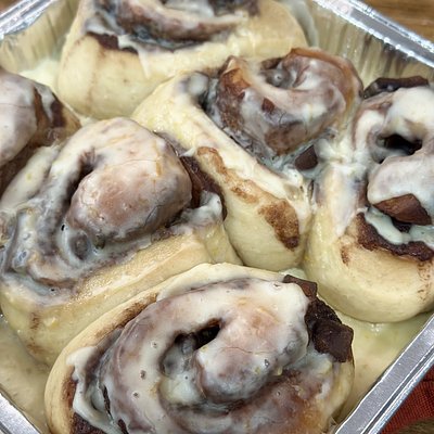 Chocolate Orange Sourdough Cinnamon Rolls 