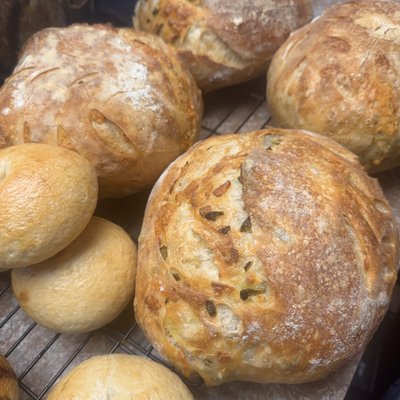 Full Roasted Garlic & Rosemary Sourdough Loaf