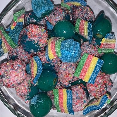 Jolly rancher Candy Grapes 