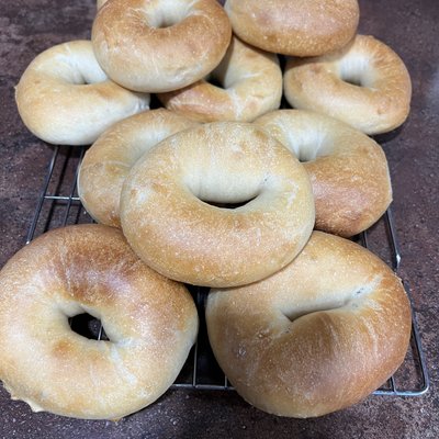 Half Dozen Sourdough Bagels