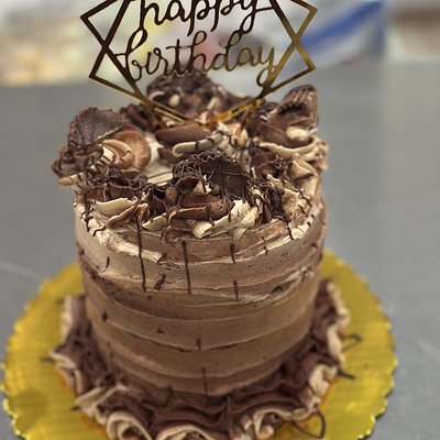 4in Chocolate Peanut Butter Fudge 