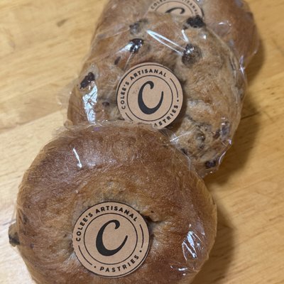 Cinnamon Raisin Bagel