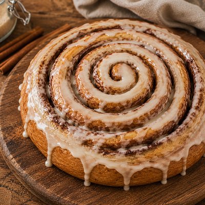 8in Cinnamon Roll