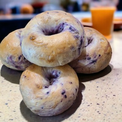 Blueberry Bagels 6pk
