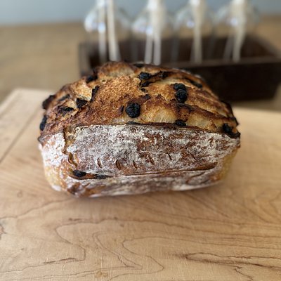 Organic Dark Chocolate Sea Salt Sourdough Loaf