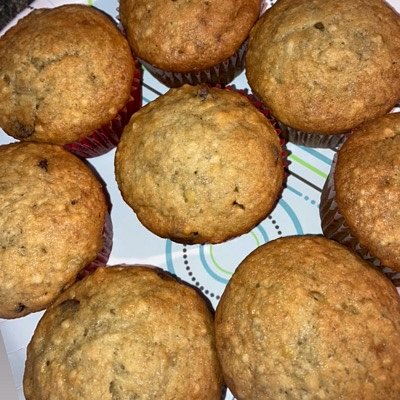 Chocolate Chip Banana Muffin