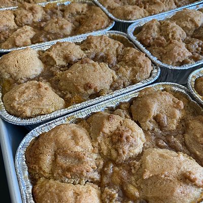 Peach Cobbler (Gluten Free)